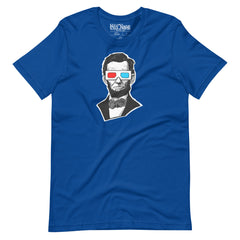 Abraham Lincoln 3D Glasses t-shirt