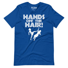 Load image into Gallery viewer, Hands off the Hair funny Afro Hands off the Hair T-Shirt
