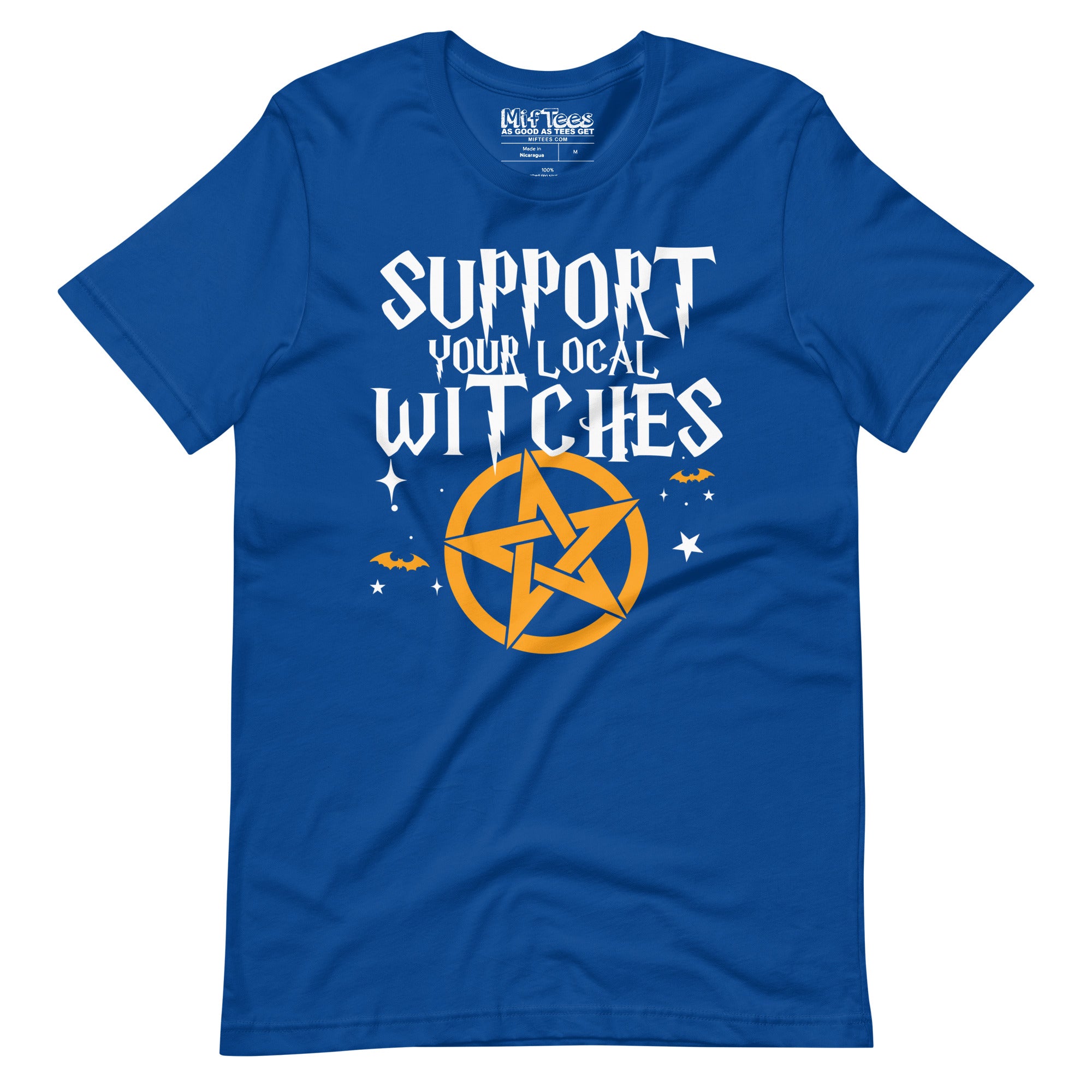 Support Your Local Witches funny Halloween Witch T-Shirt