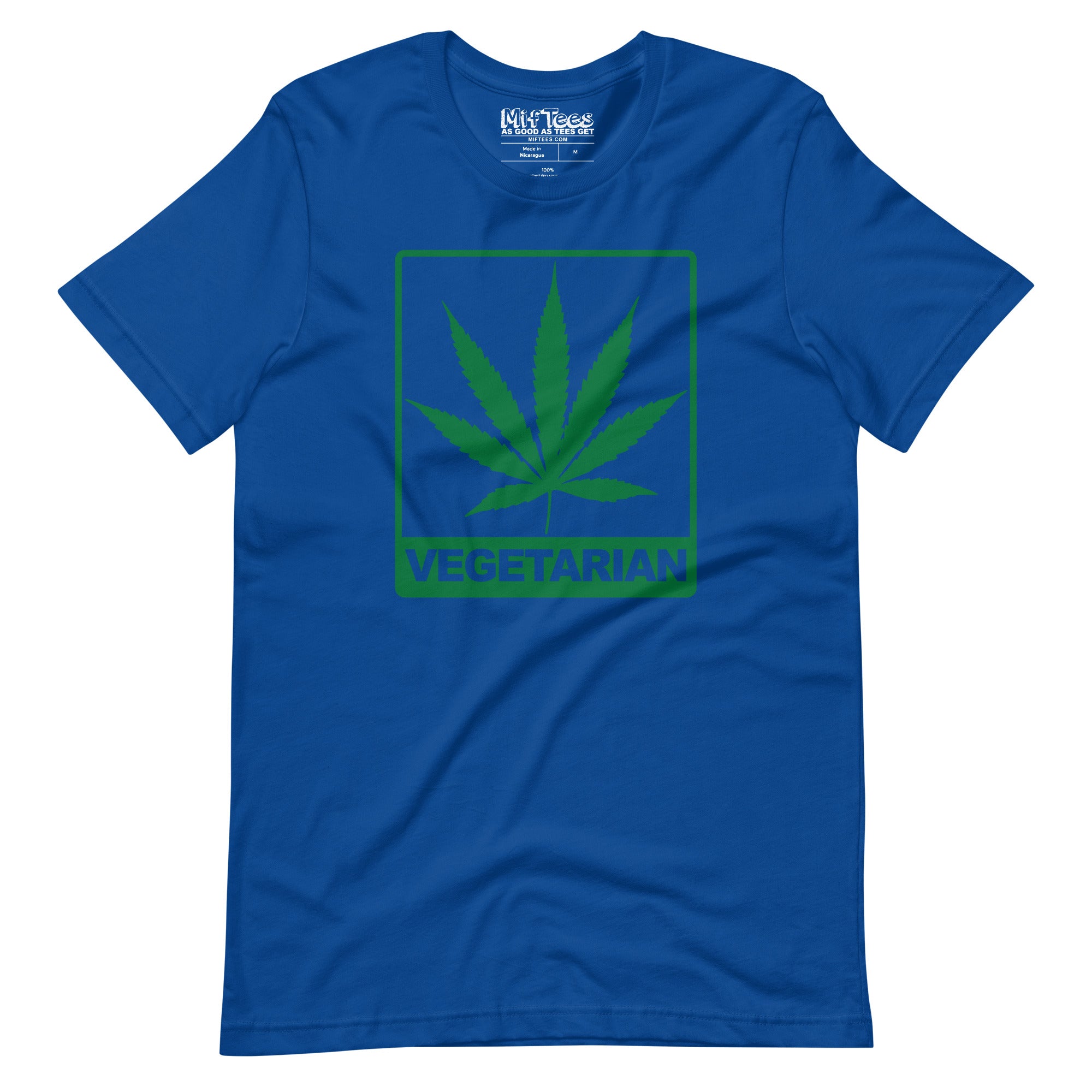 Weed Vegetarian Funny Cannabis T-Shirt