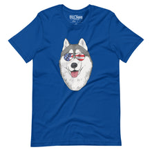 Load image into Gallery viewer, &#39;Merica Husky t-shirt
