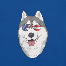 Load image into Gallery viewer, &#39;Merica Husky t-shirt
