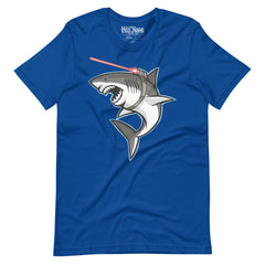 Shark with Laser Beam Short-Sleeve Unisex T-Shirt