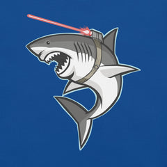 Shark with Laser Beam Short-Sleeve Unisex T-Shirt