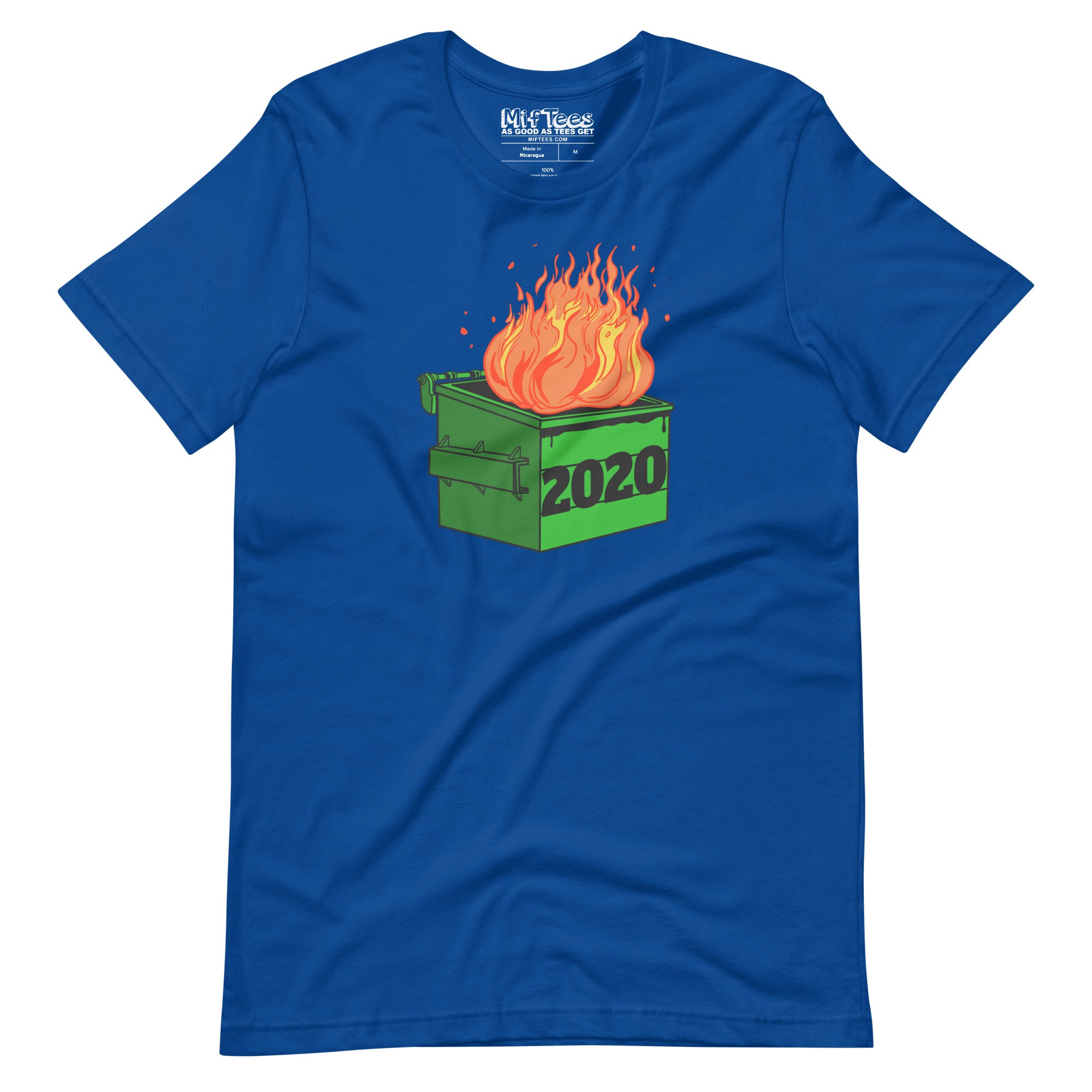 2020 Dumpster Fire t-shirt