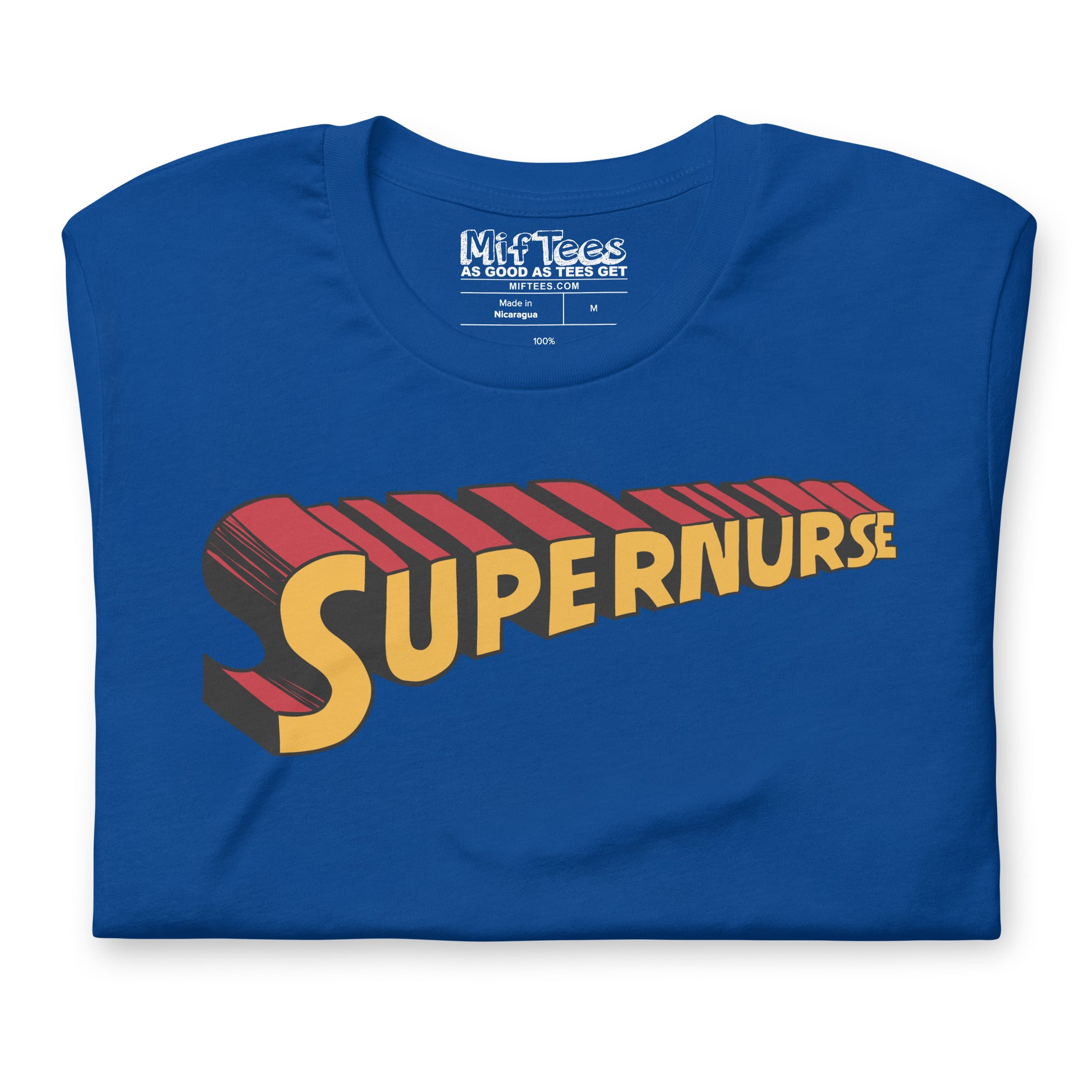 Superhero Nurse SuperNurse  t-shirt