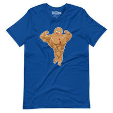 Load image into Gallery viewer, Swole Gingerbread Man t-shirt
