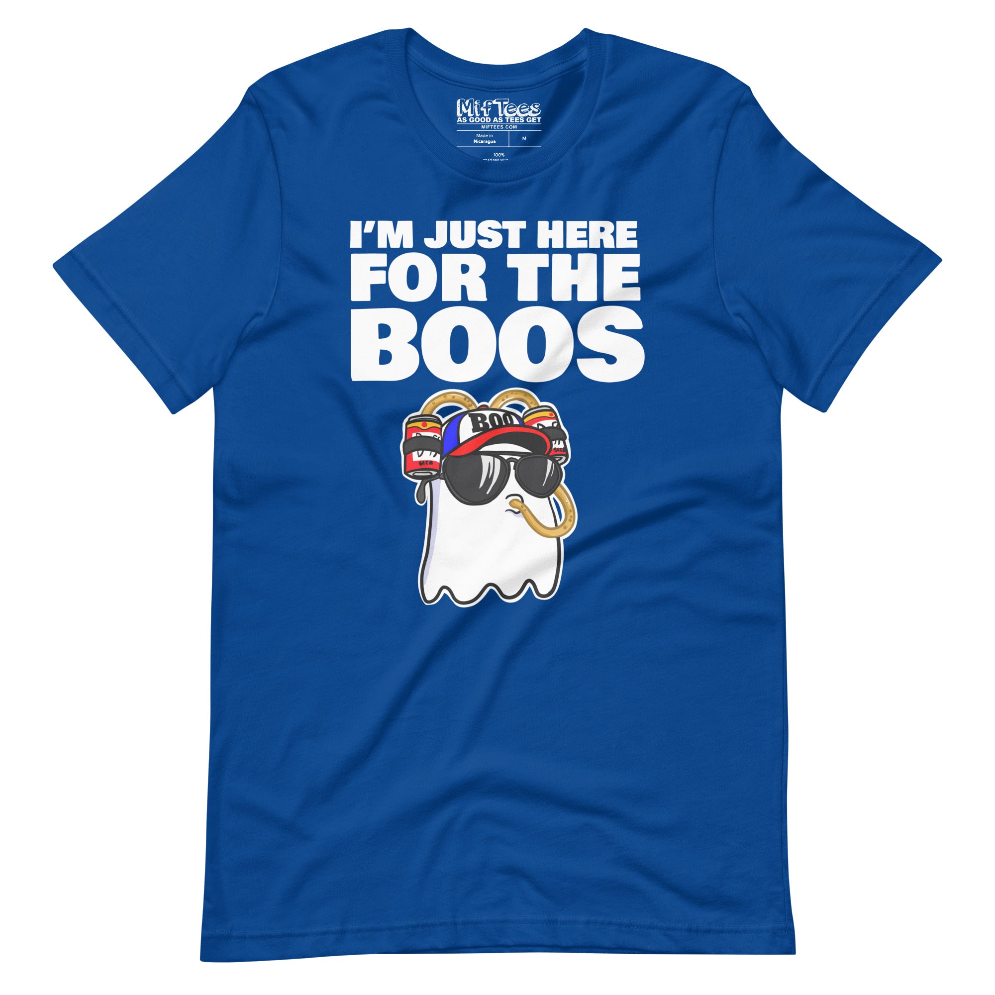 I'm Just Here for the Boos Halloween Ghost T-Shirt