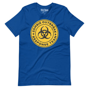 Yellow Zombie Outbreak Response Team T-Shirt