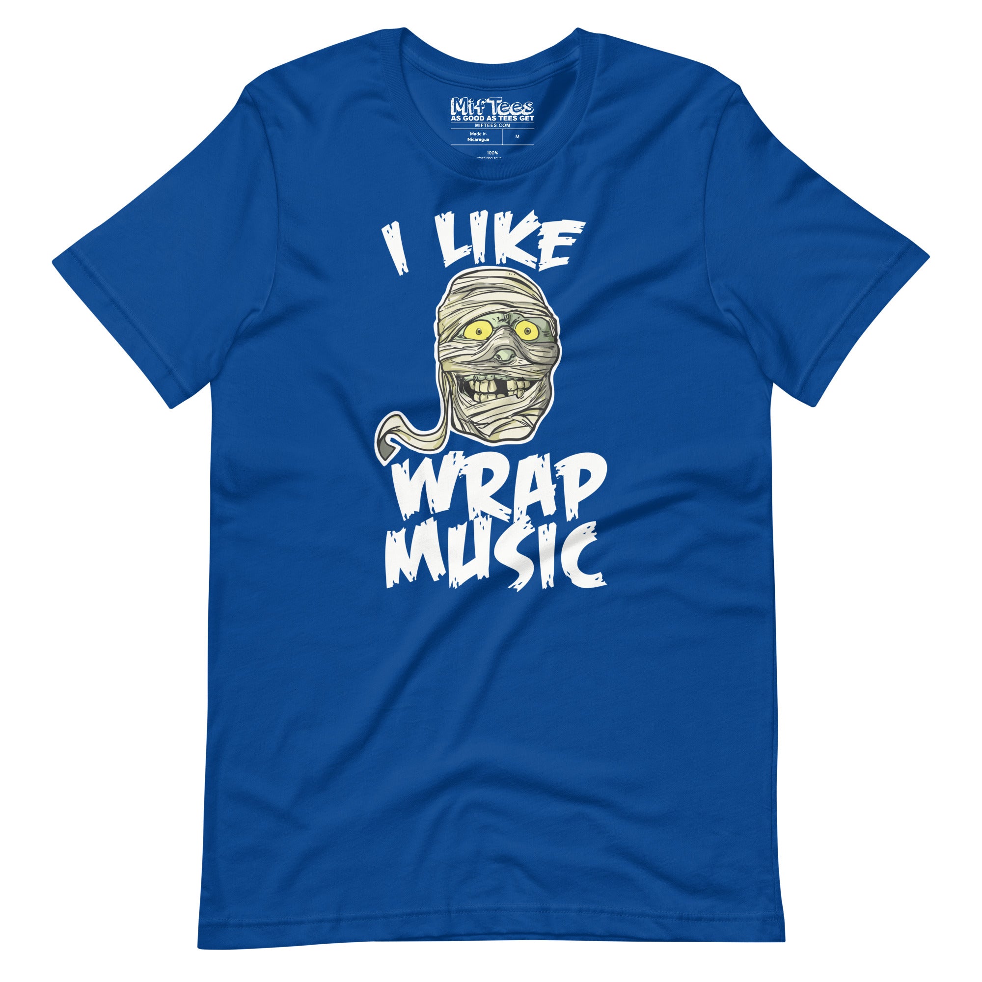 I Like Wrap Music Funny Mummy T-Shirt