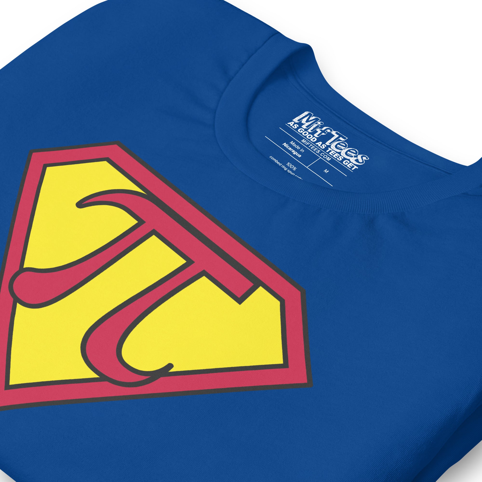 SuperPi Superhero Pi Math Teacher SuperPi T-Shirt