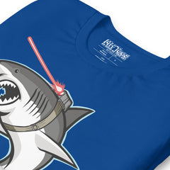 Shark with Laser Beam Short-Sleeve Unisex T-Shirt