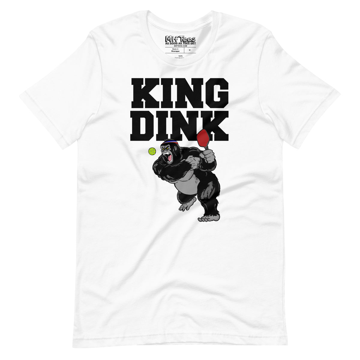 King Dink pickleball t-shirt