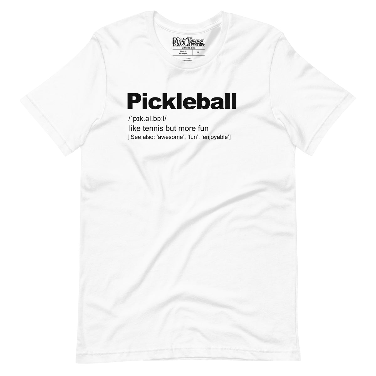 Pickleball Definition t-shirt