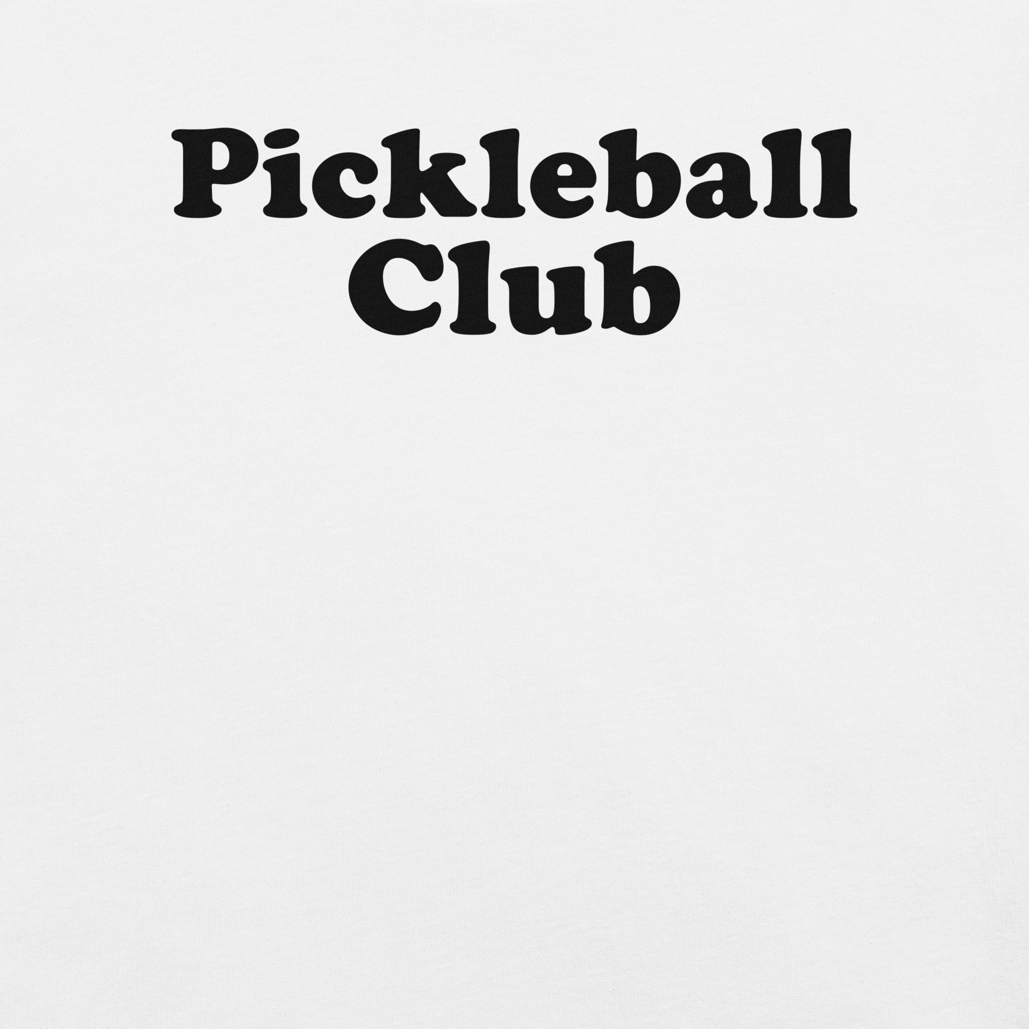 Pickleball Club t-shirt