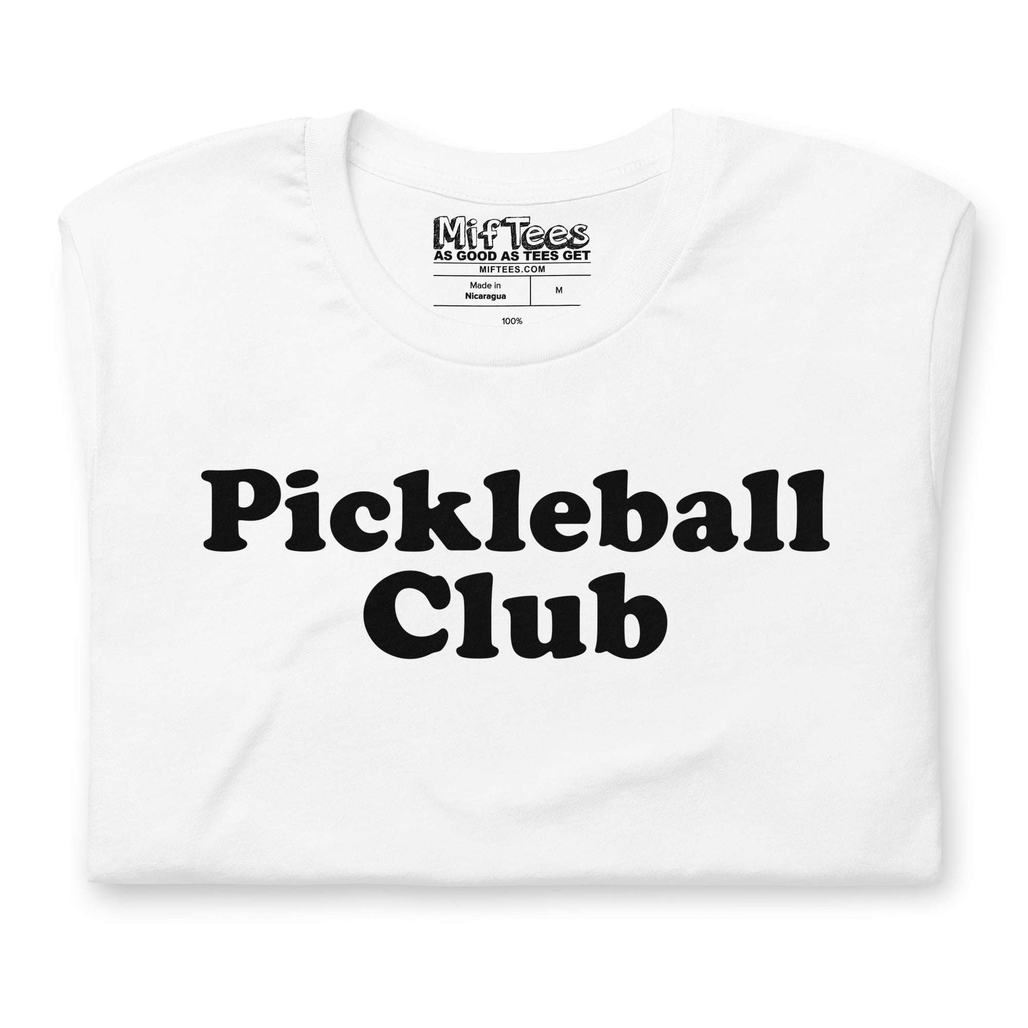 Pickleball Club t-shirt