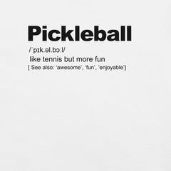 Pickleball Definition t-shirt