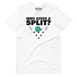 Who gives a Split Bowling t-shirt