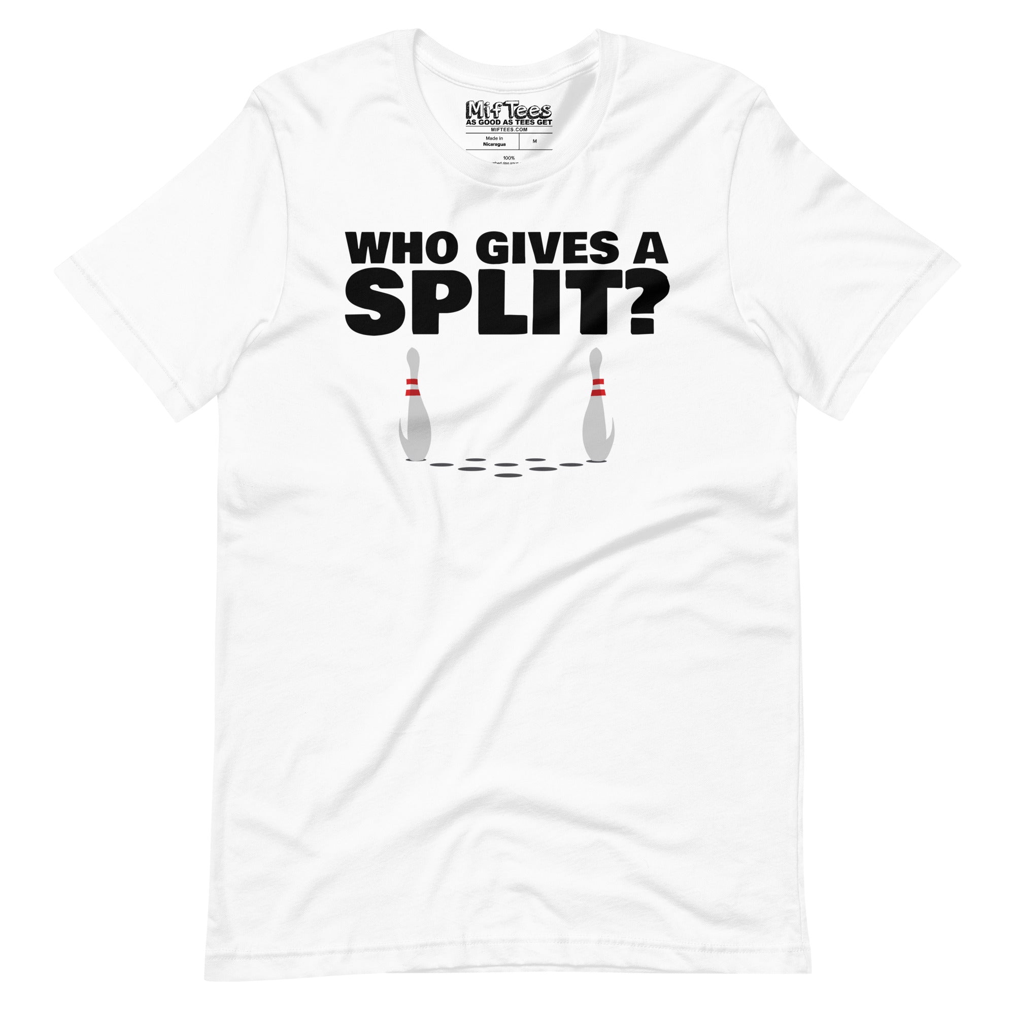 Bowling Who gives a Split t-shirt