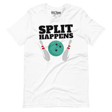 Load image into Gallery viewer, Bowling Split Happens t-shirt
