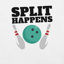 Load image into Gallery viewer, Bowling Split Happens t-shirt
