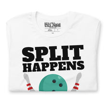 Load image into Gallery viewer, Bowling Split Happens t-shirt
