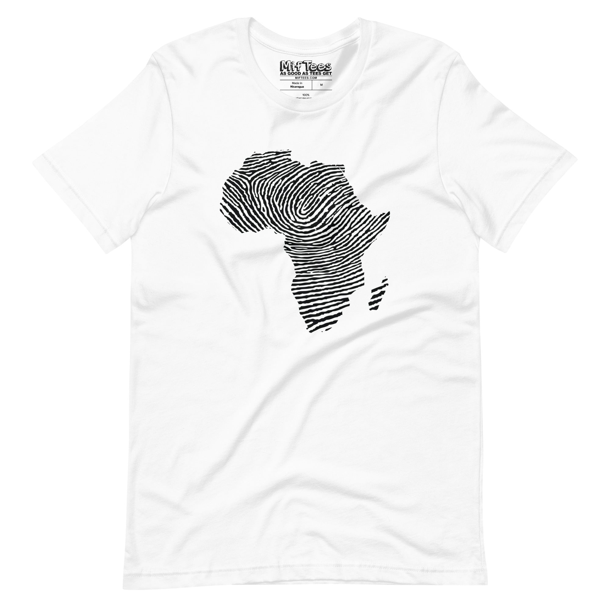 Africa DNA Fingerprint t-shirt