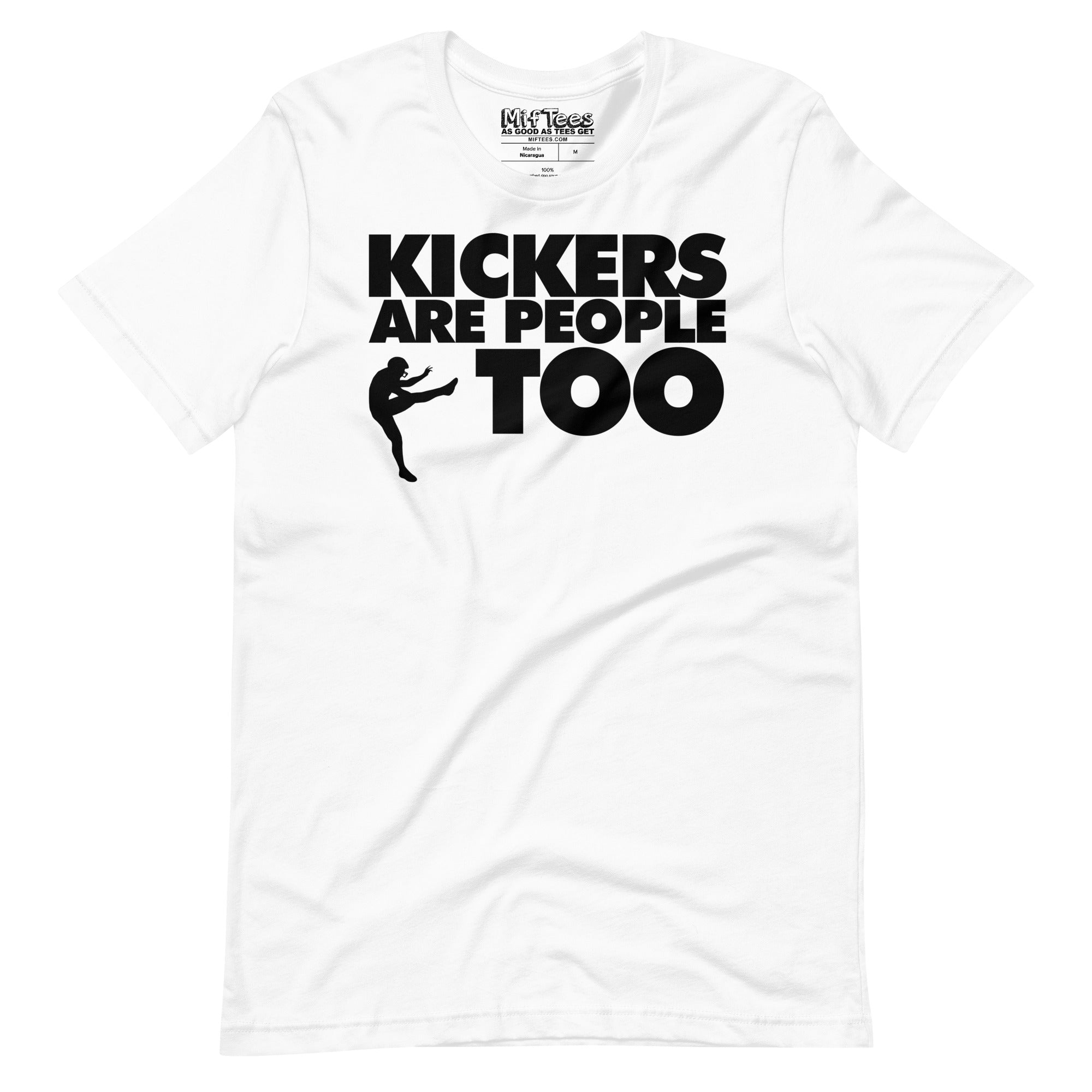 Fantasy Football Kickers are people too t-shirt