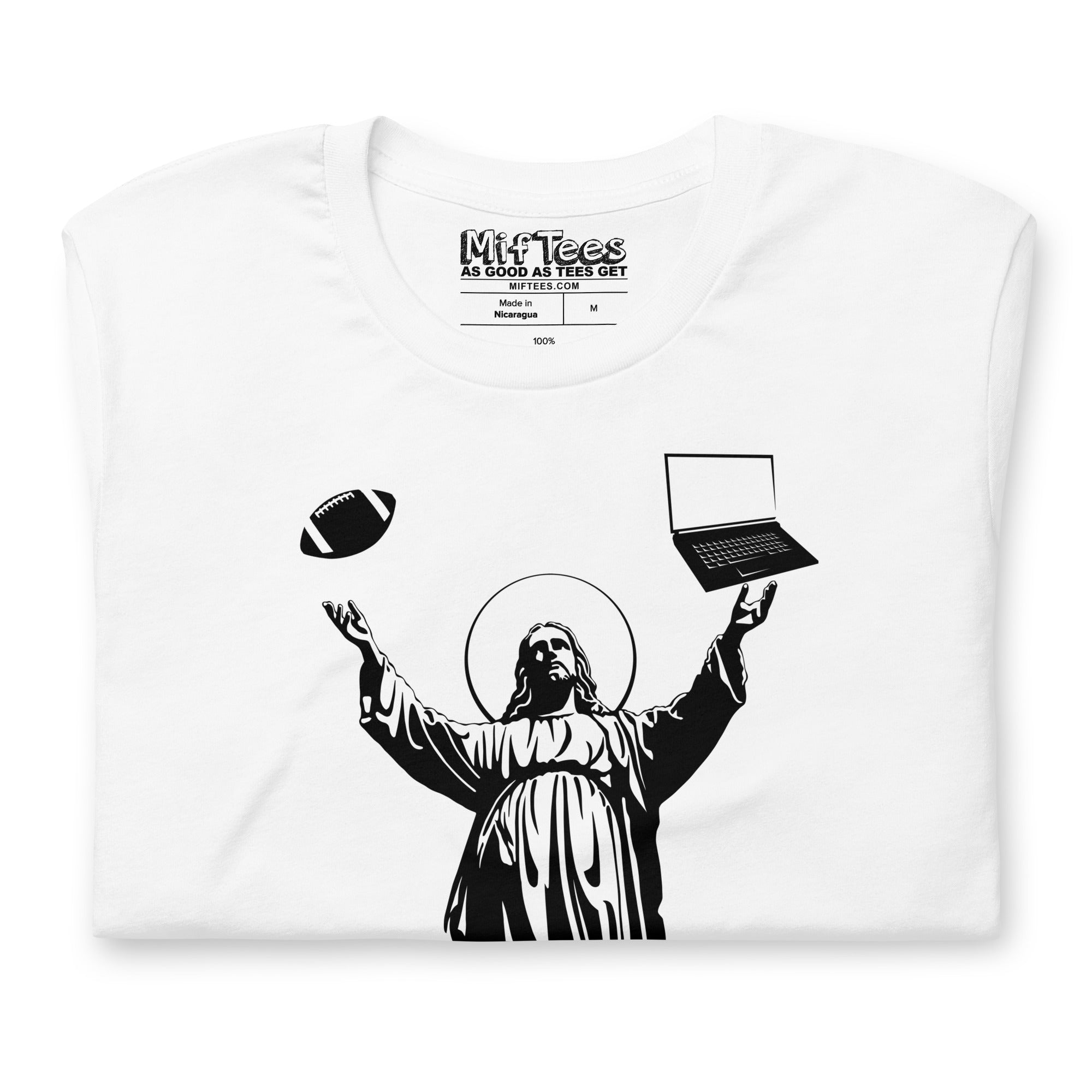 Jesus Drafted My Fantasy Football Team t-shirt