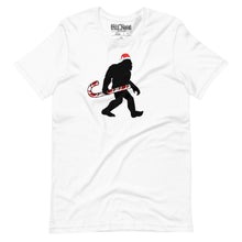 Load image into Gallery viewer, Christmas Bigfoot t-shirt
