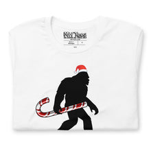 Load image into Gallery viewer, Christmas Bigfoot t-shirt
