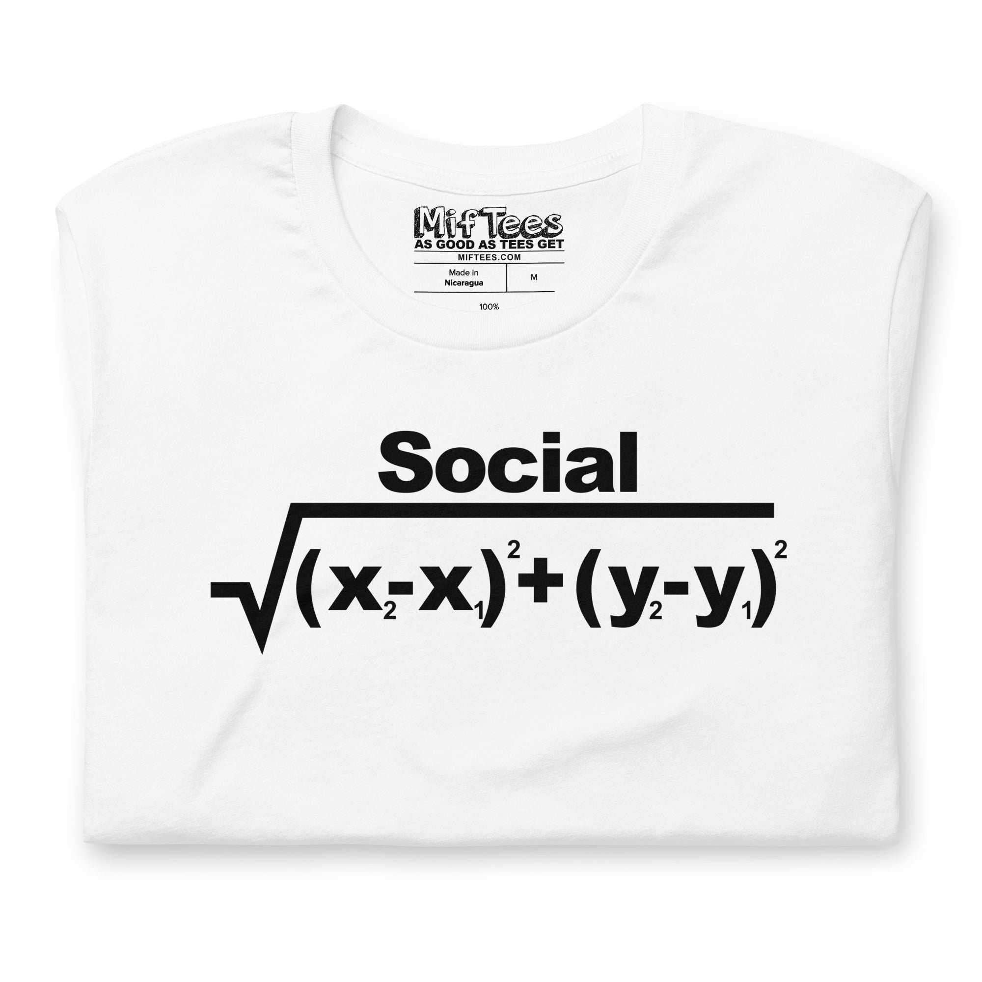 Social Distance funny Physics Social Distance T-Shirt