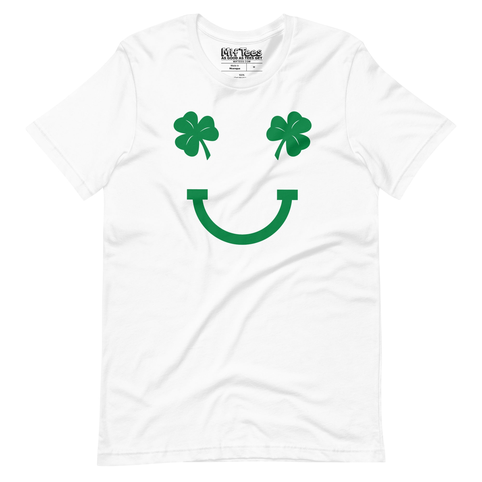 Shamrock Smile Emoji T-Shirt