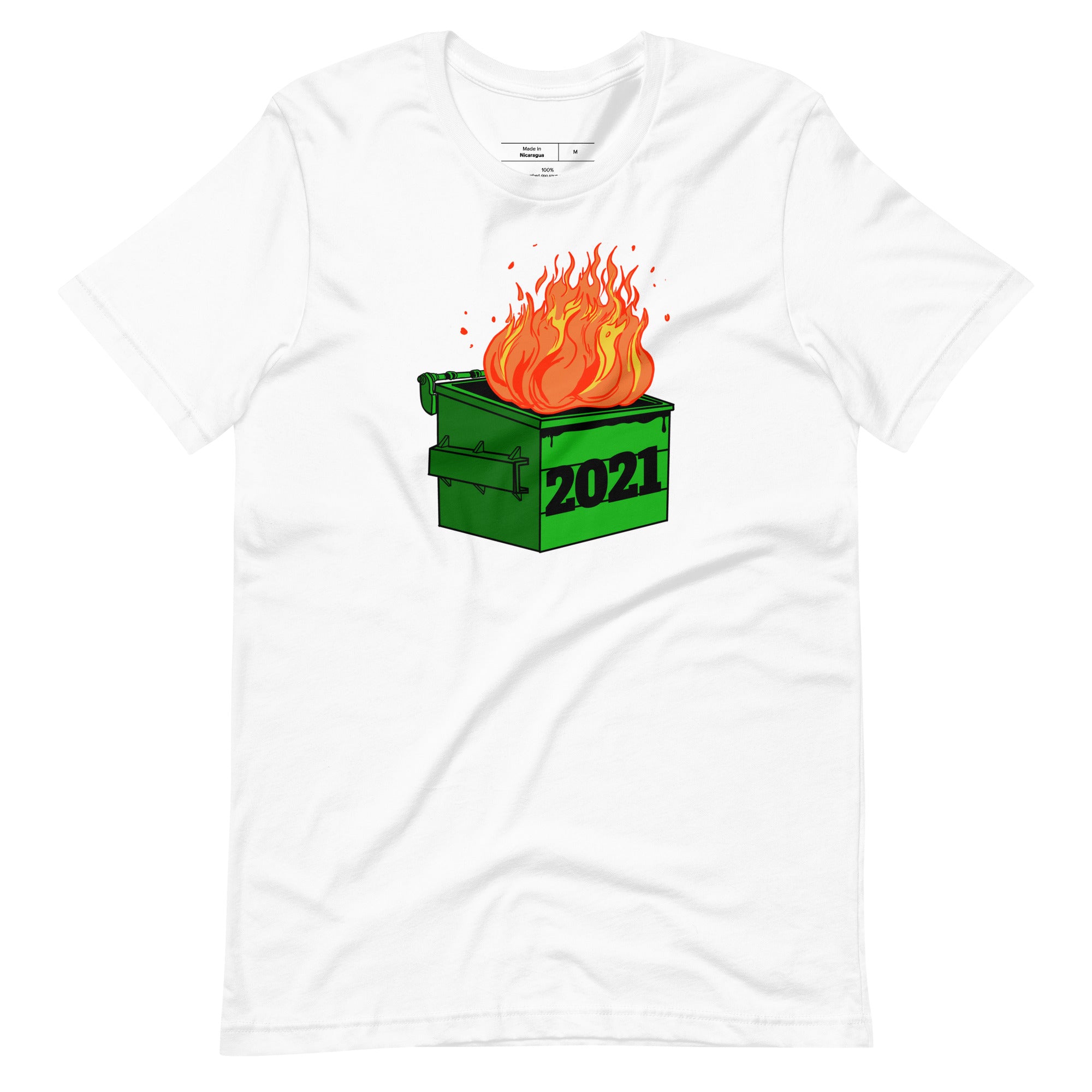 2021 Dumpster Fire t-shirt