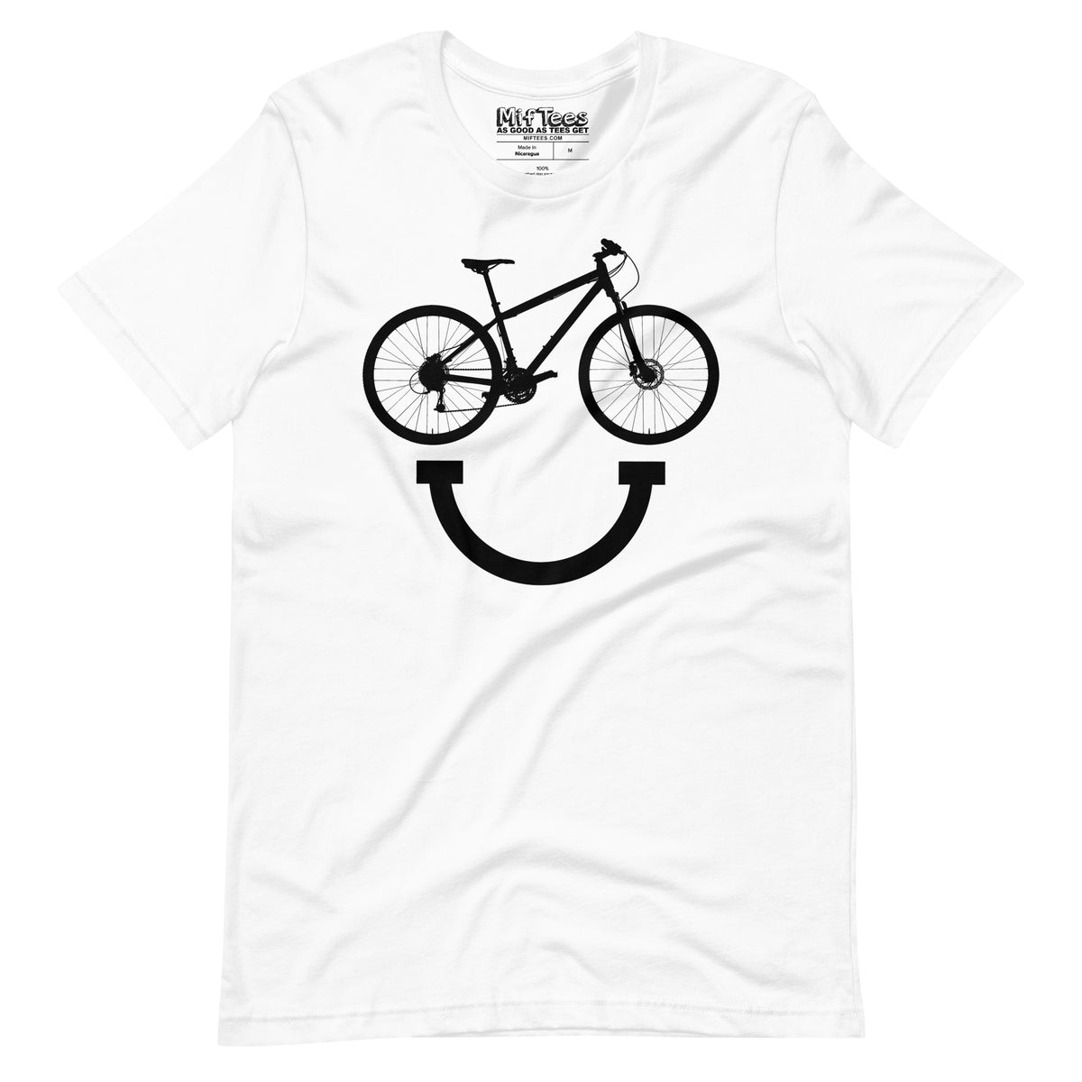 Smiley face Bike T-Shirt