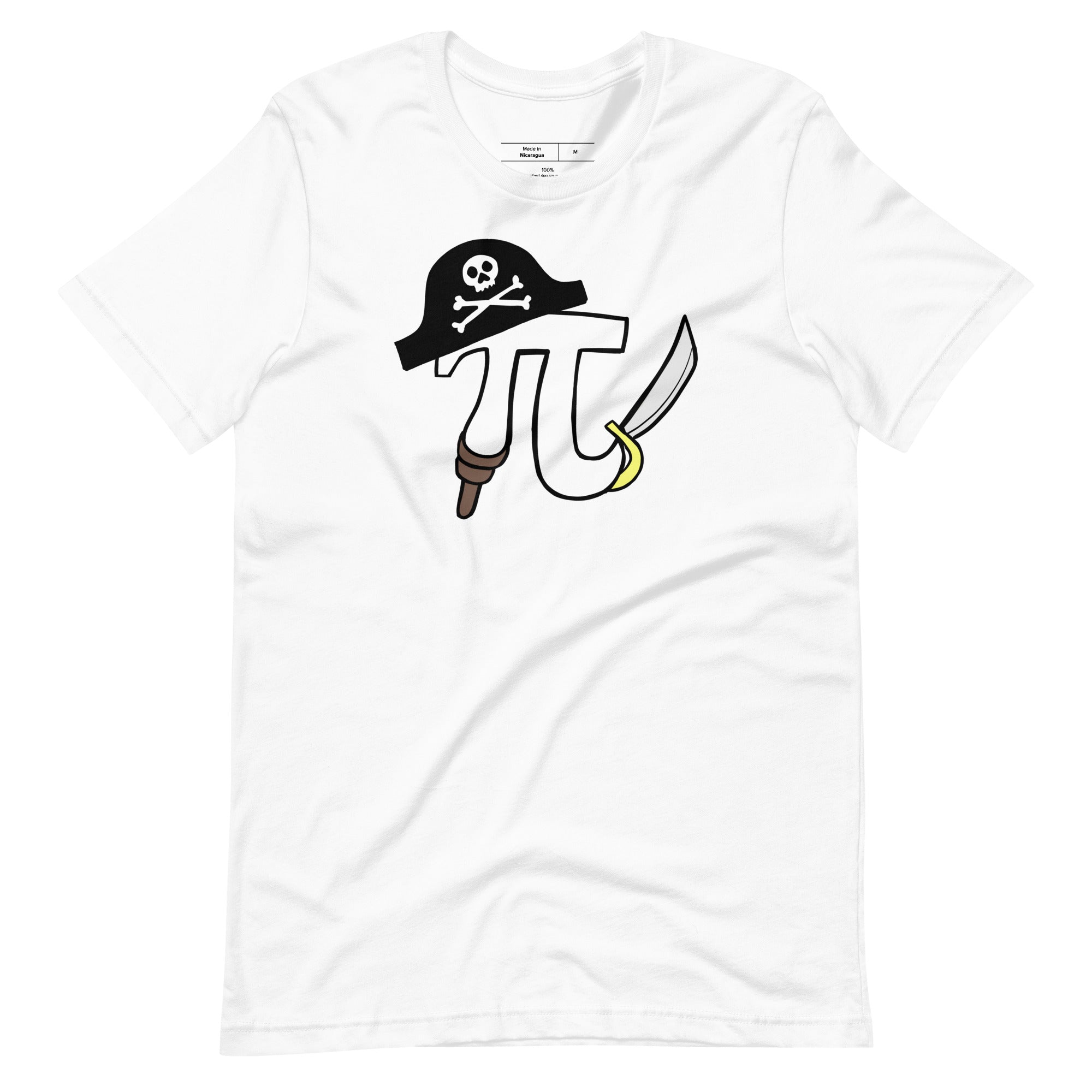 PIrate Pi funny Pirate Pi Math Pi Pun T-Shirt