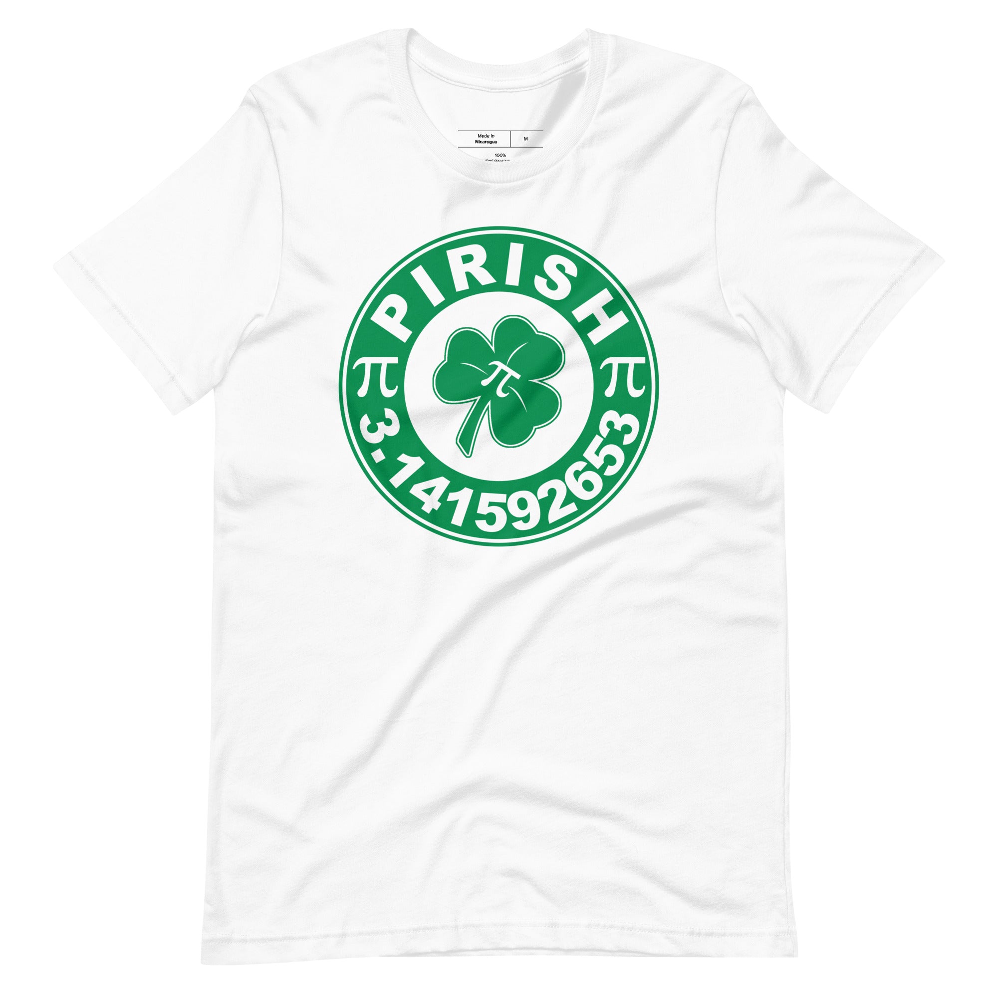 Pirish funny Irish Pi Pun Saint Patricks Day Pi T-Shirt