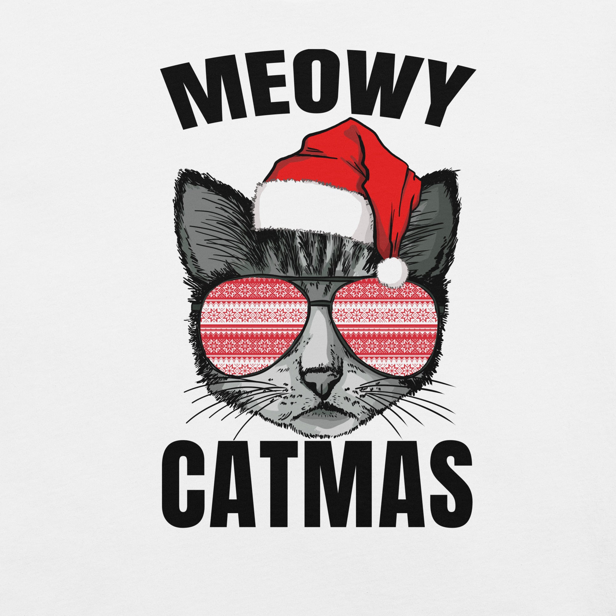 Meowy Catmas t-shirt