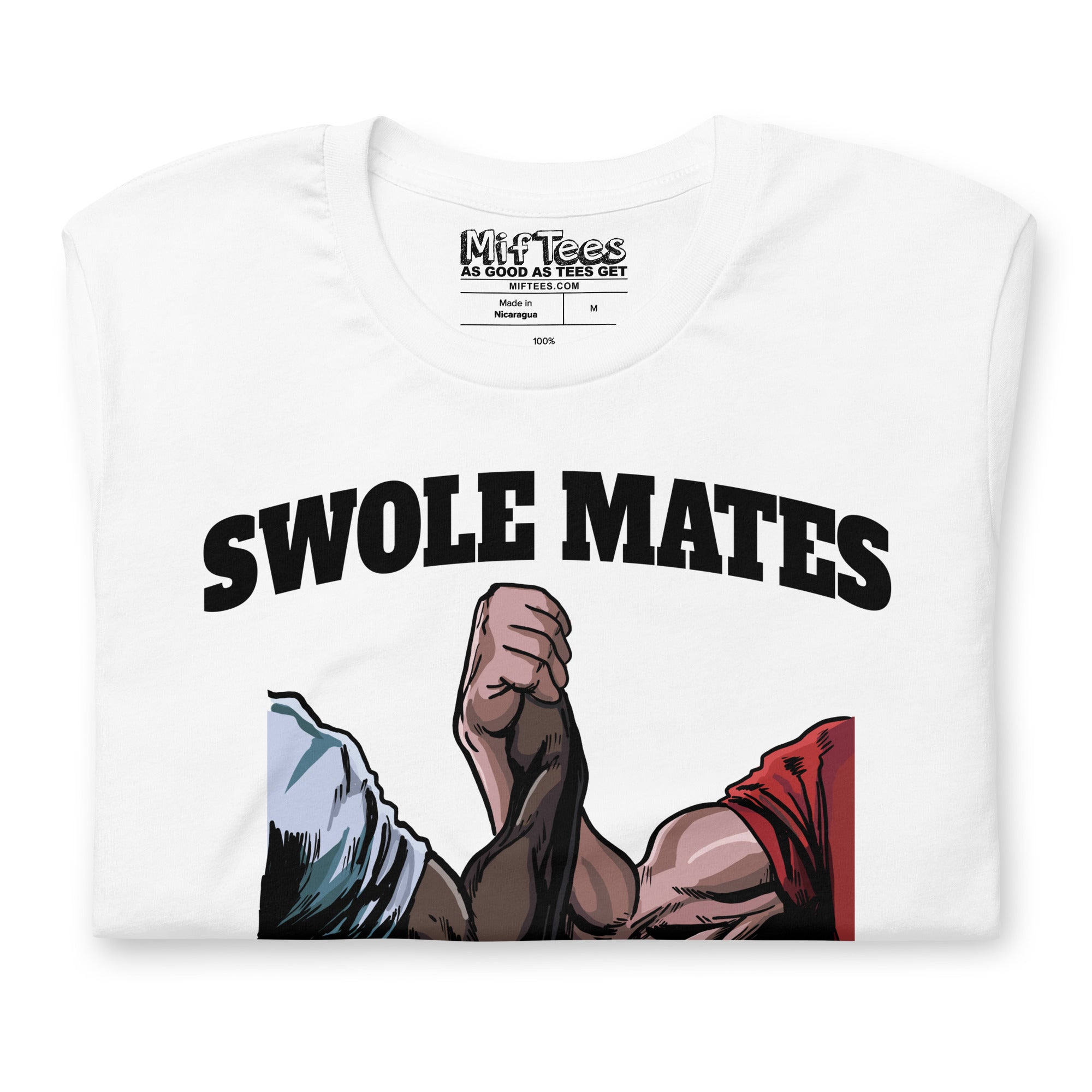 Epic Handshake: Swole Mates Edition t-shirt