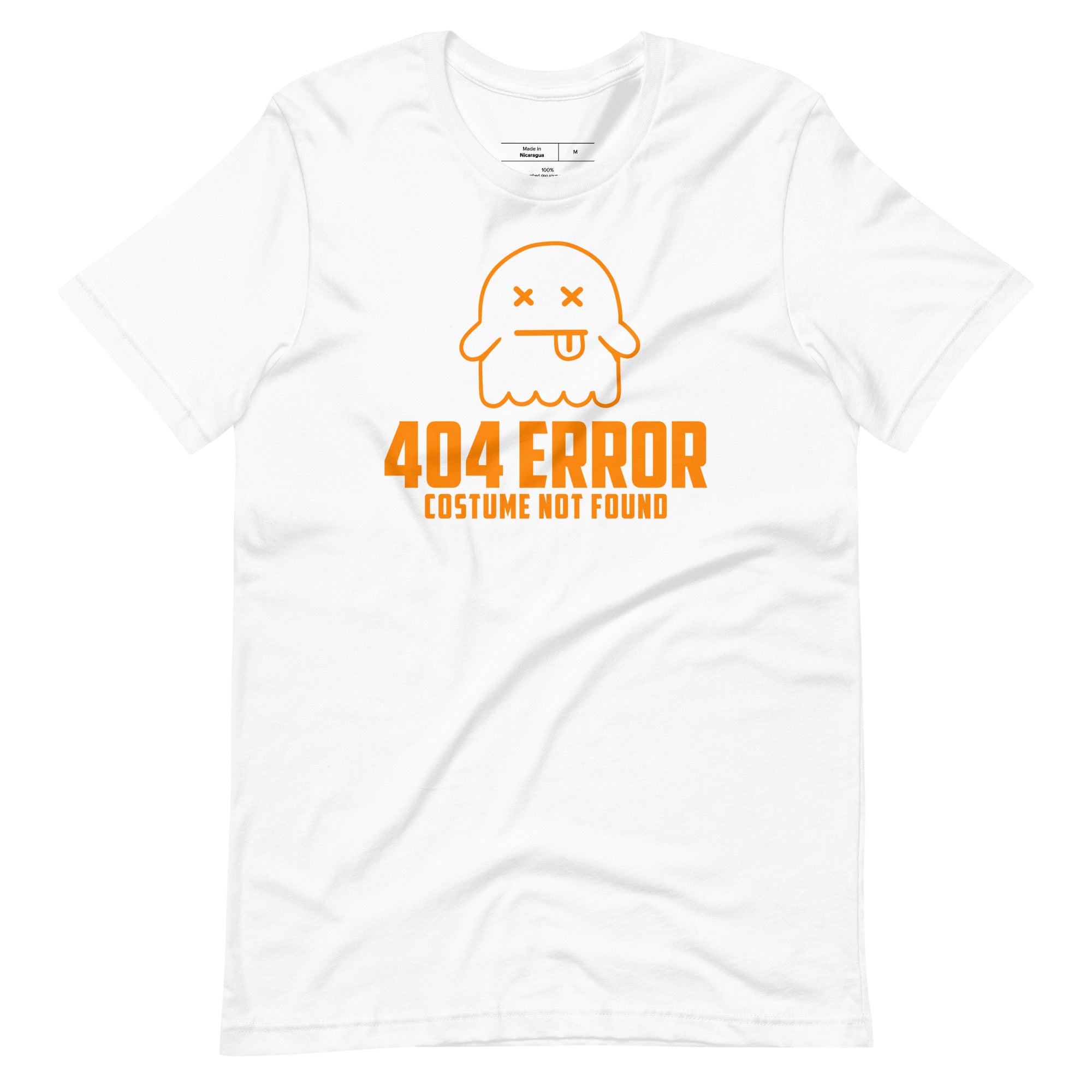 Error 404 Costume Not Found t-shirt