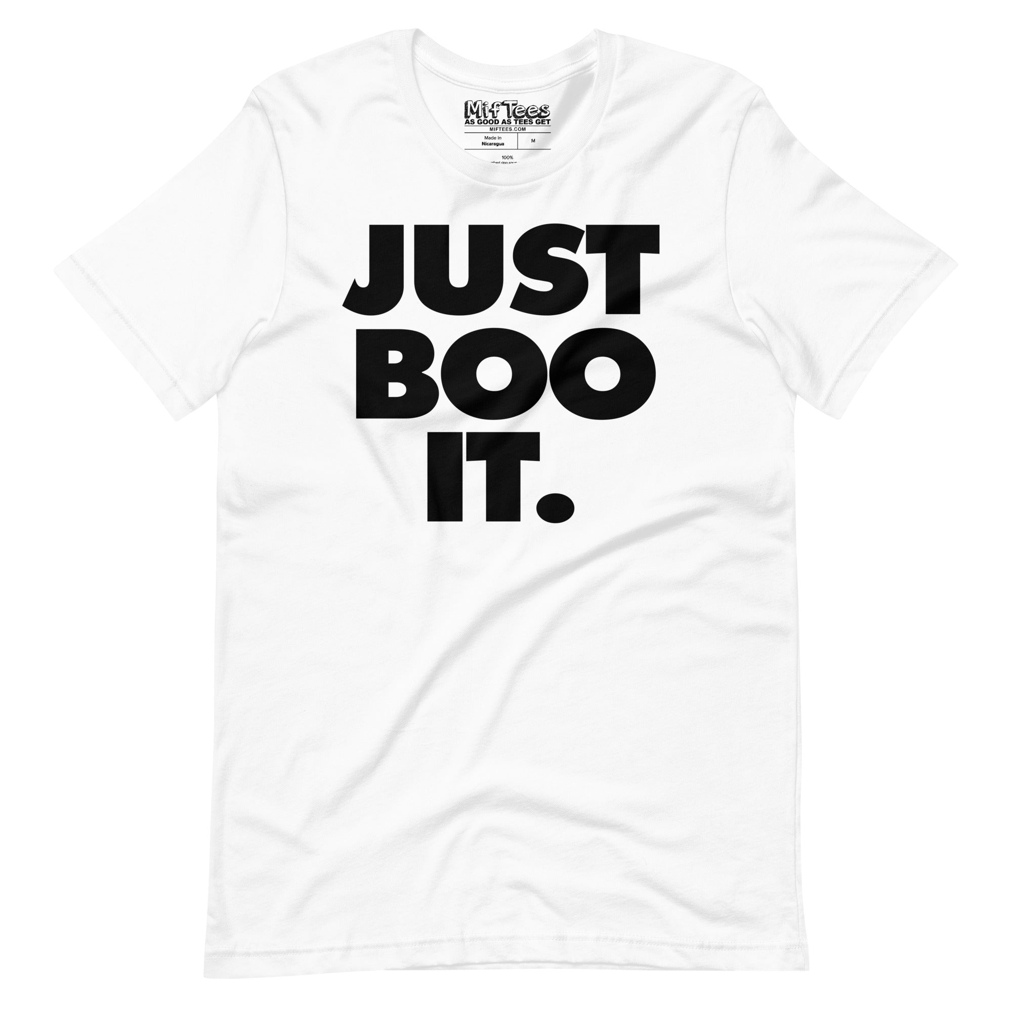 Just Boo It Funny Halloween T-Shirt