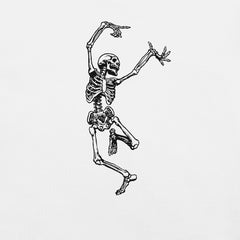 Left Dancing Skeleton Halloween T-Shirt