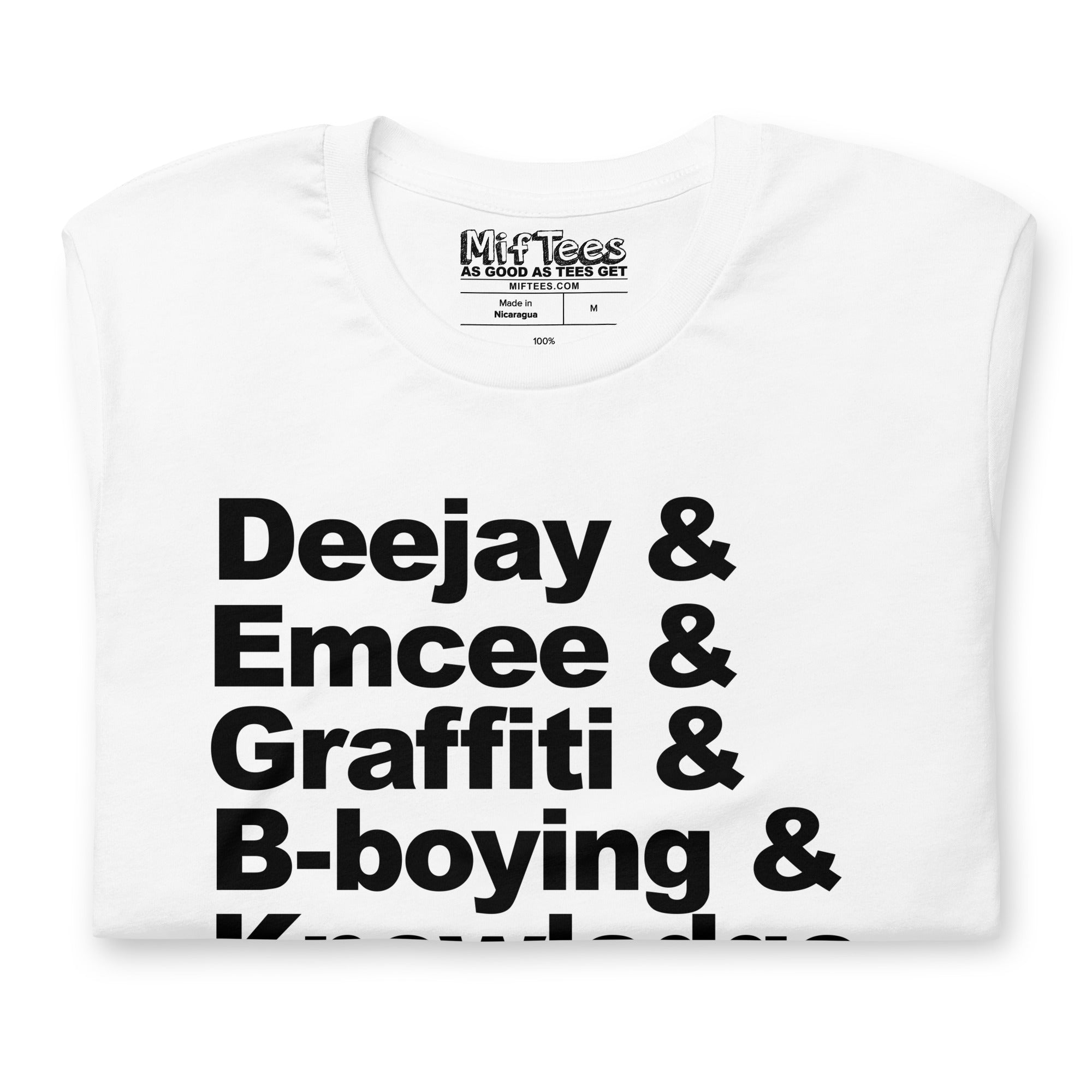 5 Elements of Hip Hop T-Shirt