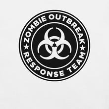 Load image into Gallery viewer, Black Zombie Outbreak Response Team T-Shirt
