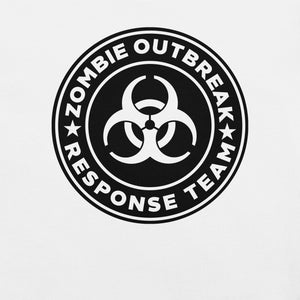 Black Zombie Outbreak Response Team T-Shirt