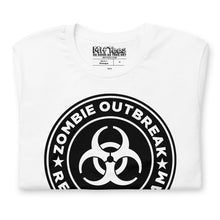 Load image into Gallery viewer, Black Zombie Outbreak Response Team T-Shirt
