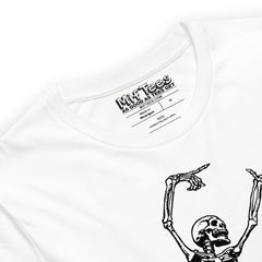 Left Dancing Skeleton Halloween T-Shirt