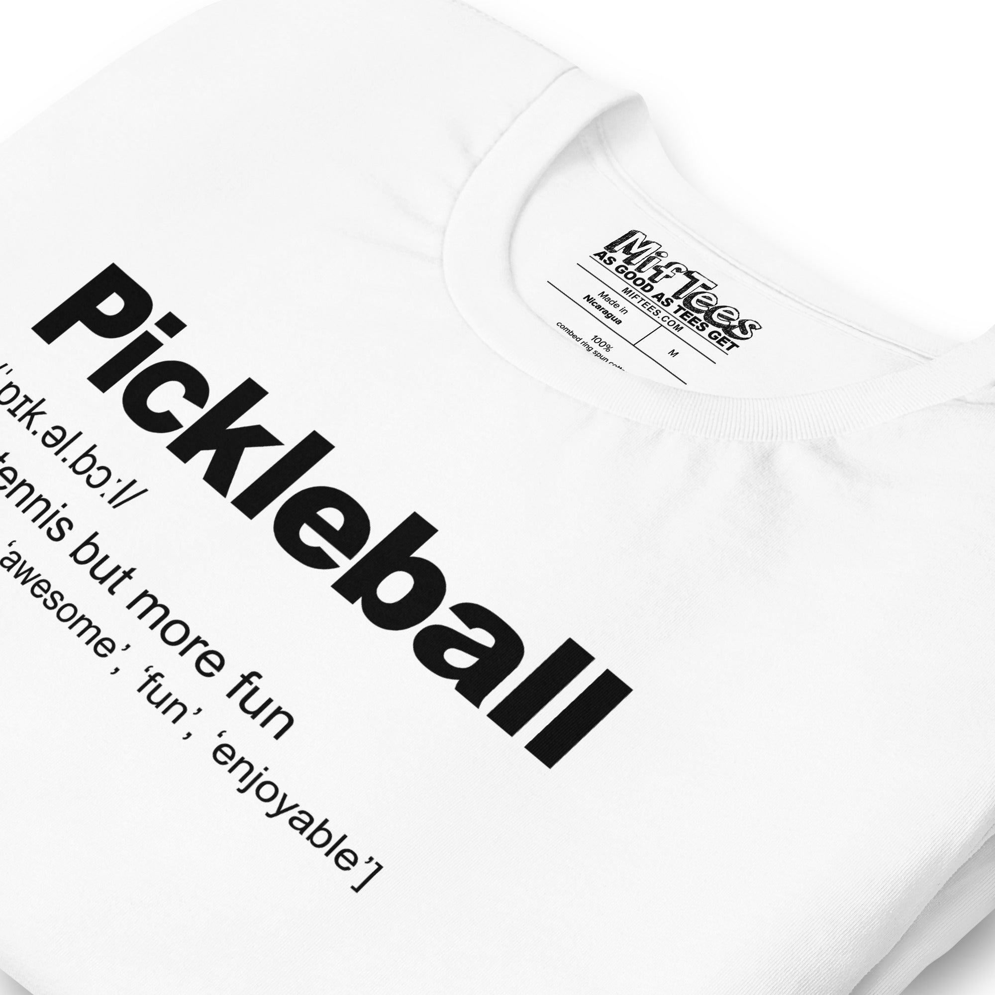 Pickleball Definition t-shirt