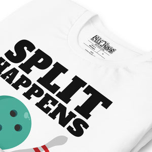 Bowling Split Happens t-shirt