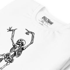 Right Dancing Skeleton Halloween T-Shirt